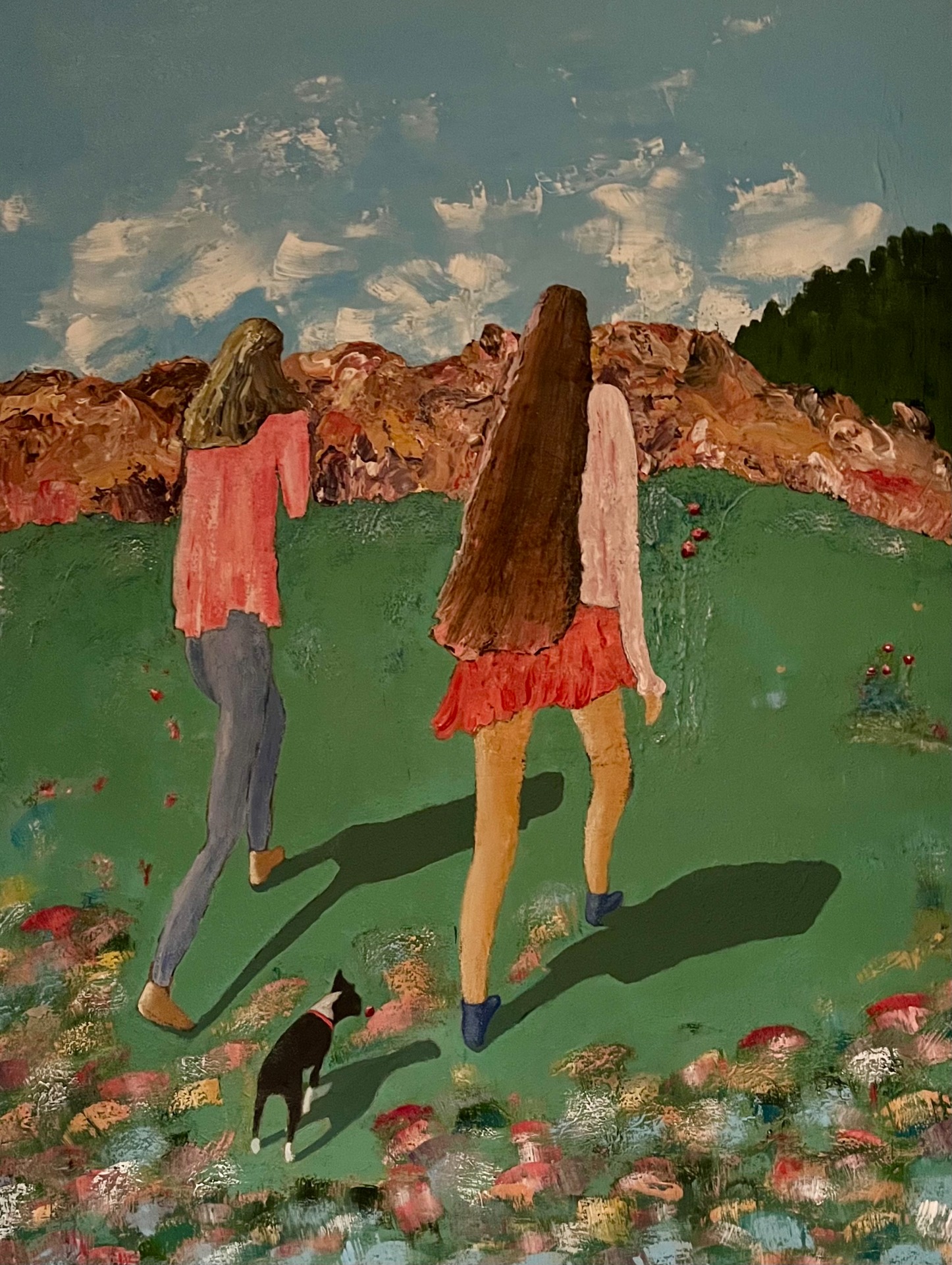 Akryl på lerret, 60x80cm