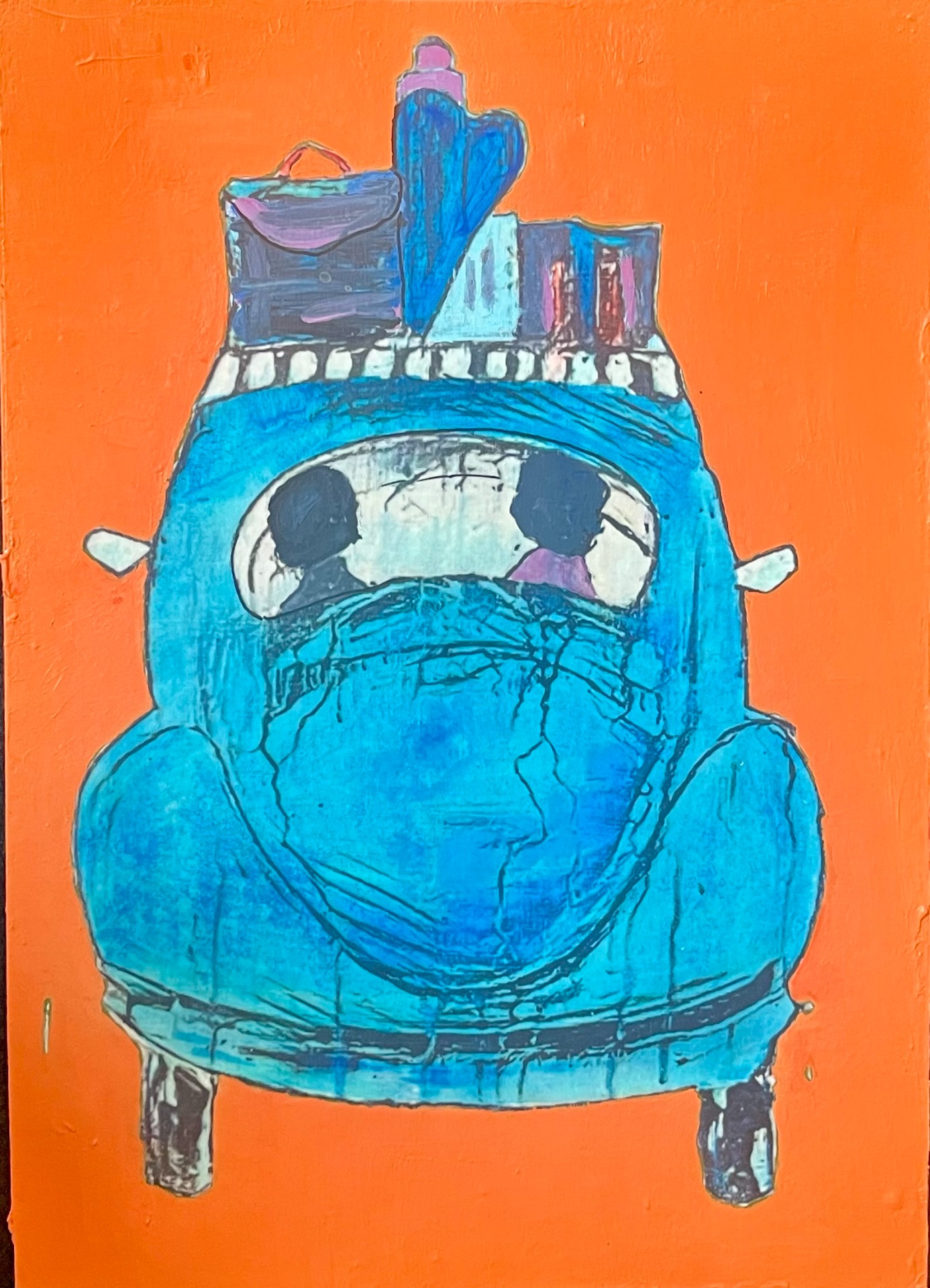 Mixed media/ akryl/ Solgt