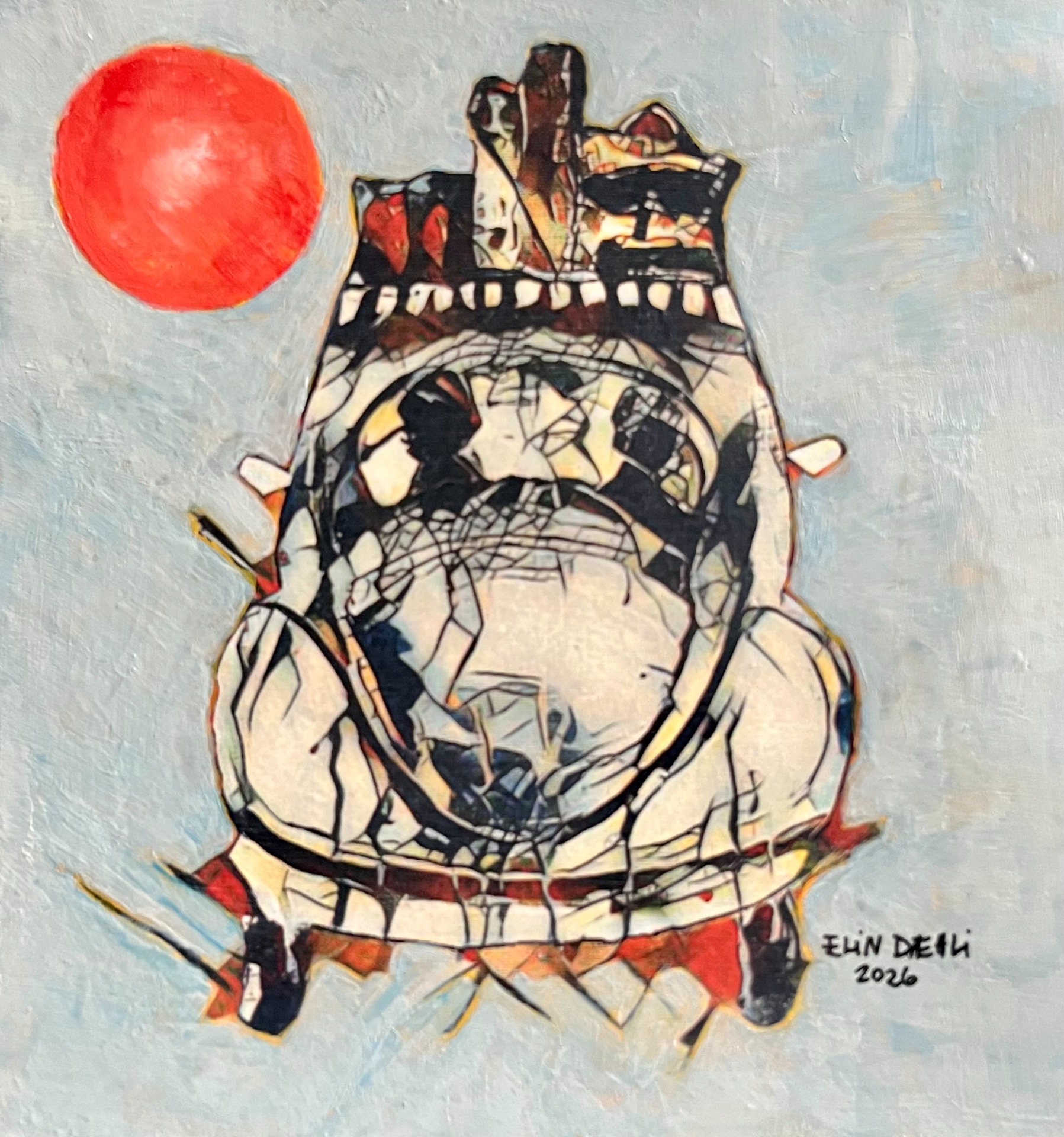 Mixed media/ Solgt
